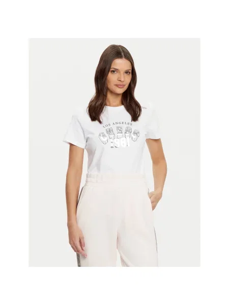 T-Shirt Guess λευκό