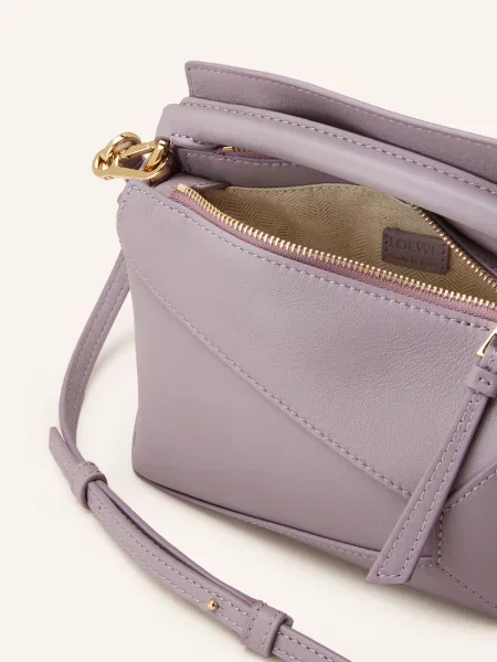 Loewe Torebka Puzzle Edge Mini violett
