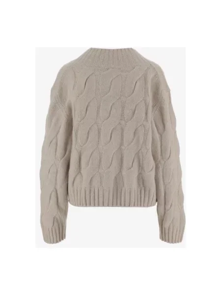 Sweter Allude beżowy