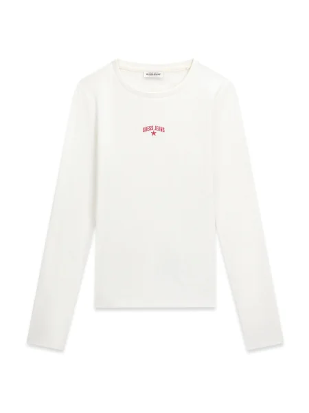 GUESS JEANS Tricou alb