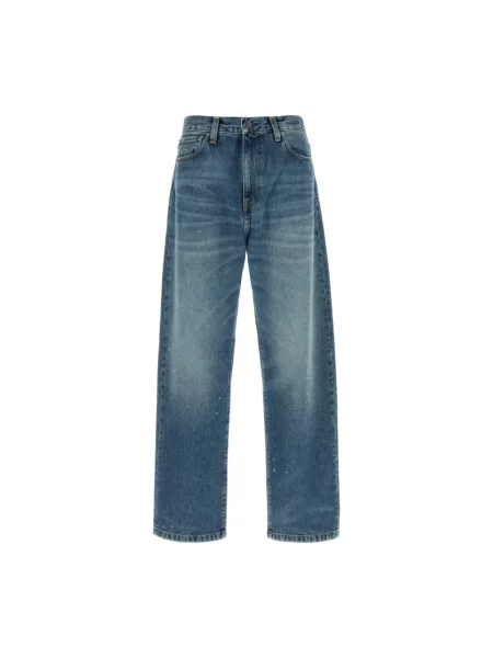 Jeansy Carhartt Wip niebieskie