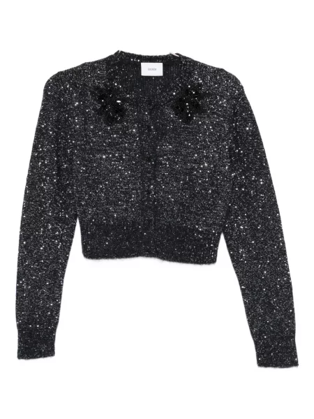 Cardigan Erdem cu model floral negru