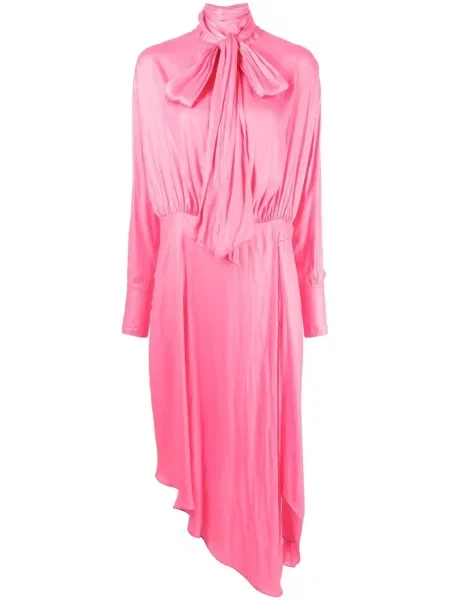 Rochie maxi Stella Mccartney lungă de costum roz
