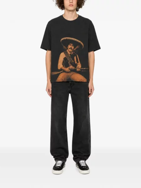 Tricou Melt cu imagine negru