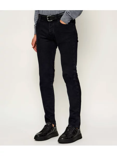 Jacob Cohen Blugi Nick | Extra slim fit negru