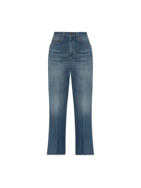 Jeansy Victoria Beckham niebieskie