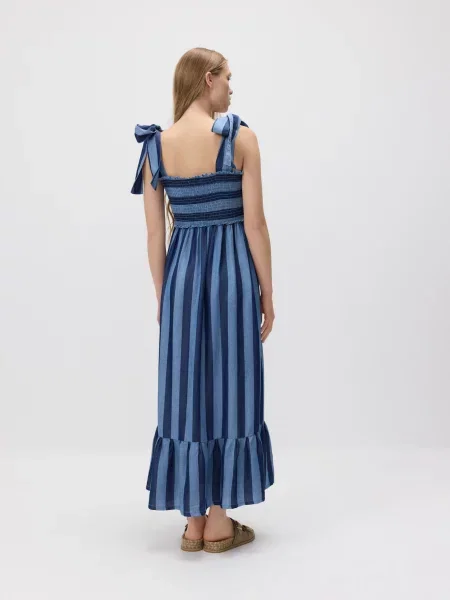 Reserved Сукня з ліоцелу синій