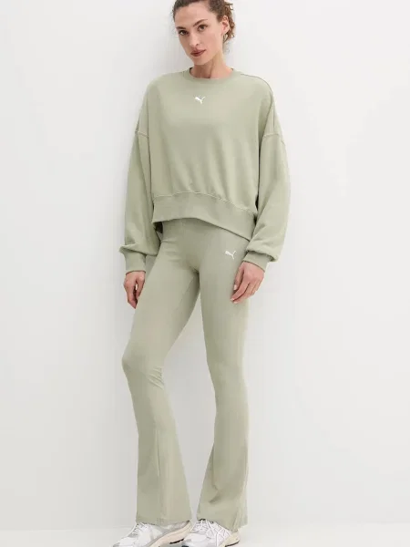 Кофта Puma однотонна коричневий