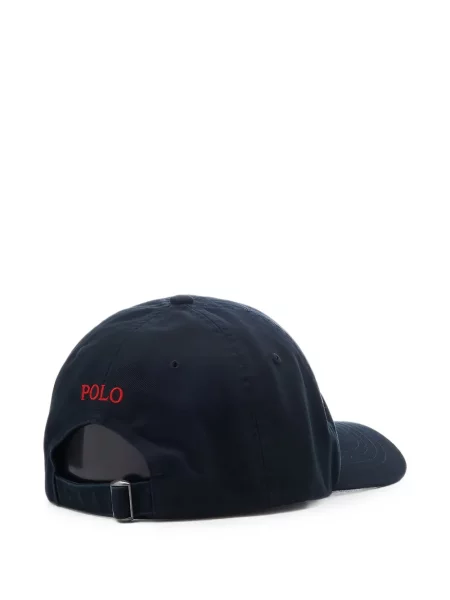 Siuvinėta marškiniai Polo Ralph Lauren mėlyna