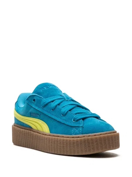 Zomšinės sportbačiai Puma Suede mėlyna