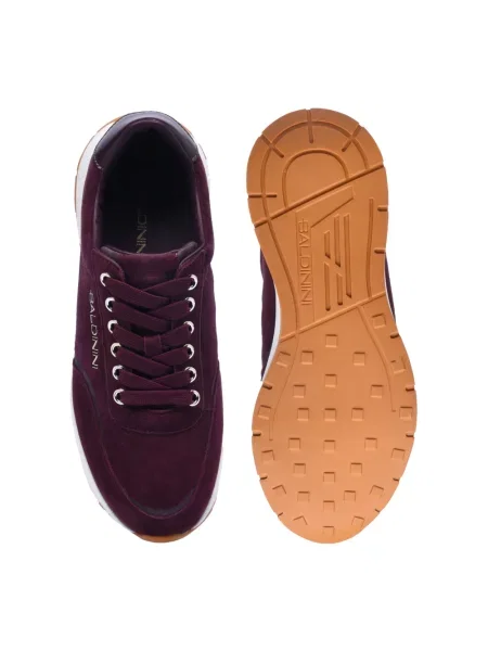 Sneakersy Baldinini zamszowe czerwone