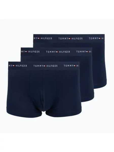 Boxeri pentru bărbați Tommy Hilfiger Trunk carbon navy/carbon navy/carbon navy marină
