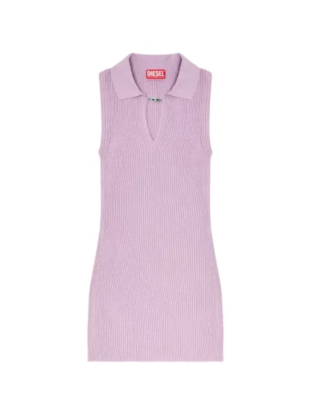 Scurt rochie Diesel de mătase violet