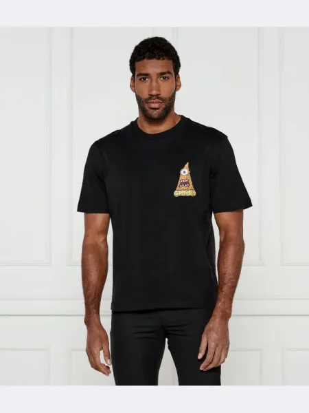 Hugo Blue Tricou Nizzerio | negru