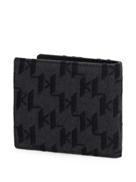 Portofel Karl Lagerfeld cu imagine negru