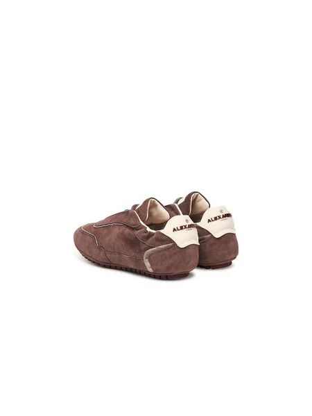 Sneakersy Alexander Smith River Woman Soft Suede DBN Tmavě hnědá