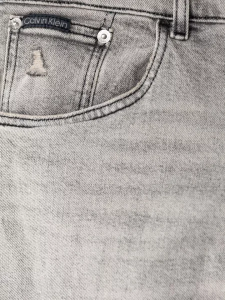 Calvin Klein Jeans дънки за деца Dad сиво