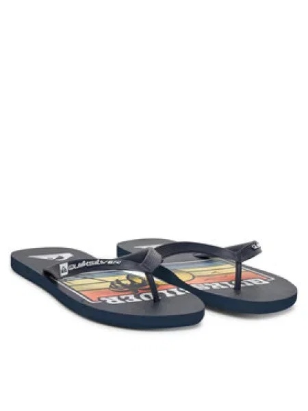 Žabky Quiksilver Java Art blue 5 modré