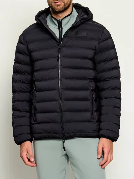 Куртка Ea7 Emporio Armani чорна