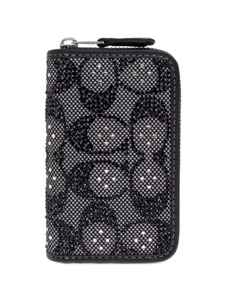 Portofel Coach cu tepi negru