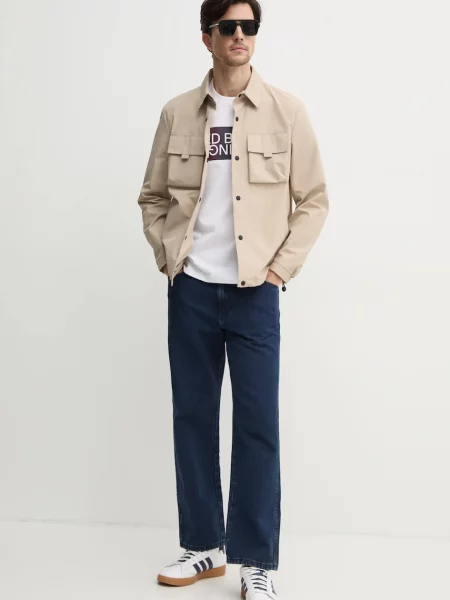 Футболка Red Bull Racing x Pepe Jeans OMBRE LOGO TEE з принтом білий