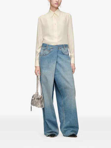 Lung cămașă Maison Margiela alb