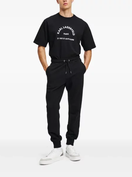 Pantaloni Karl Lagerfeld negru