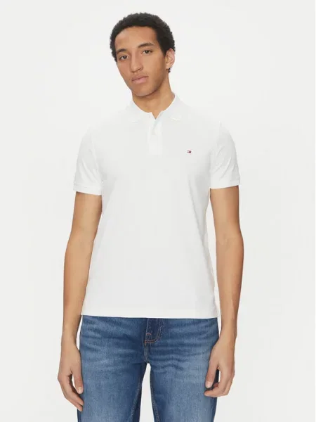 TOMMY HILFIGER Marškinėliai ESSENTIAL' balta