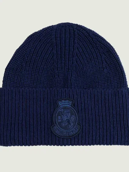 Tommy Hilfiger De lână căciulă TH CREST cu adaos de cașmir