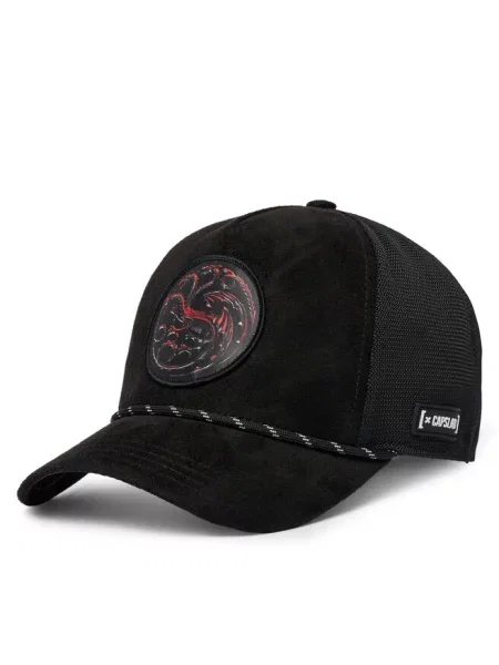 Czapka z daszkiem Capslab czarna