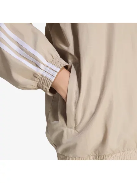 Jachetă adidas Firebird Adilenium Track Top Khaki Three/ White L alb