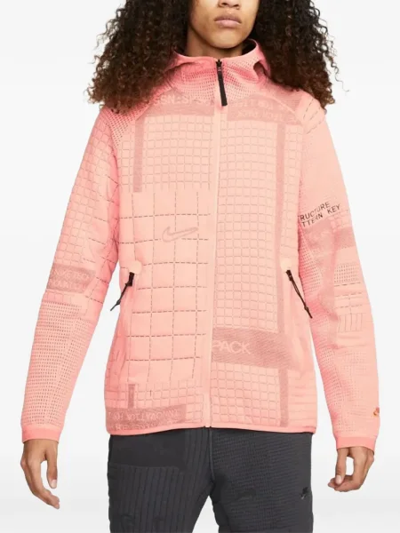 Șosete Nike cu model floral cu glugă cu imagine gri