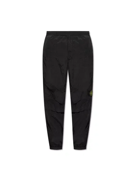Spodnie Stone Island z kamieniami czarne