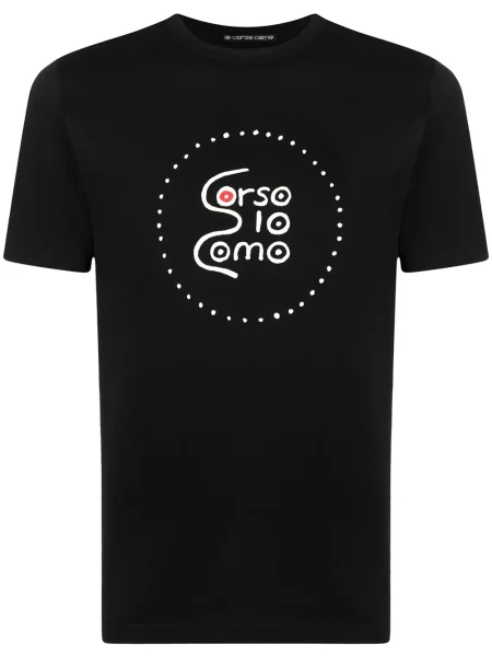 Tricou 10 Corso Como cu imagine scurt negru
