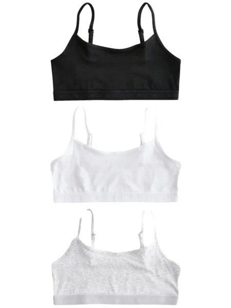 Next Top gri amestecat / negru alb