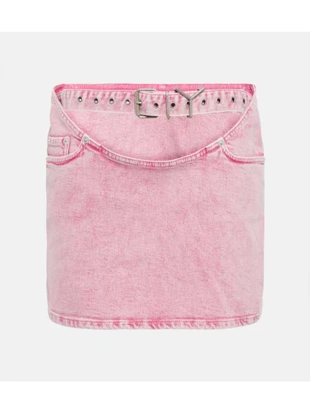 Fustă din denim Y/project roz