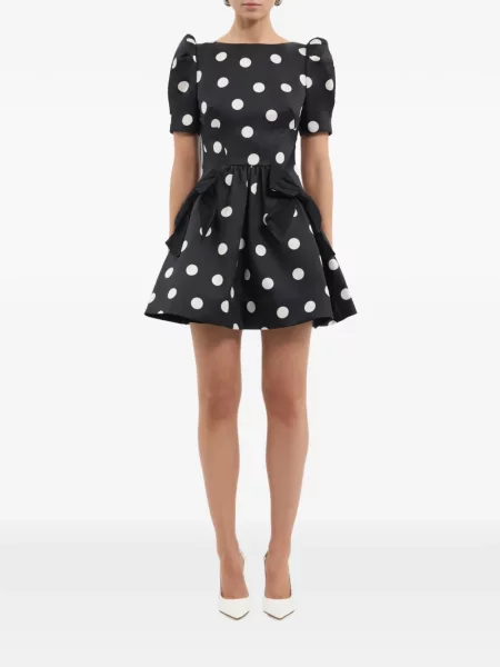 Scurt rochie mini Rebecca Vallance negru