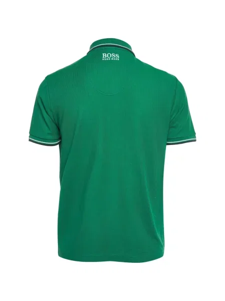 Tricou polo Boss verde