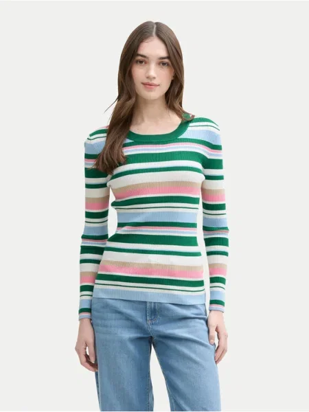 Tom Tailor Denim Pulover Colorat