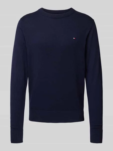 Tommy Hilfiger Sweter Granatowy niebieski
