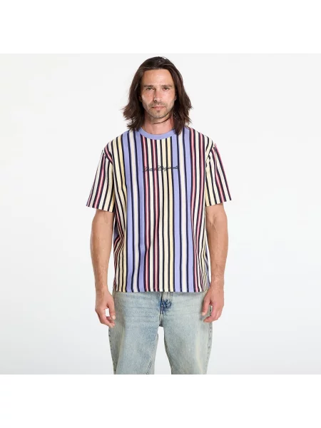 Koszulka Guess Originals Vertical Stripe Tee Multicolor L