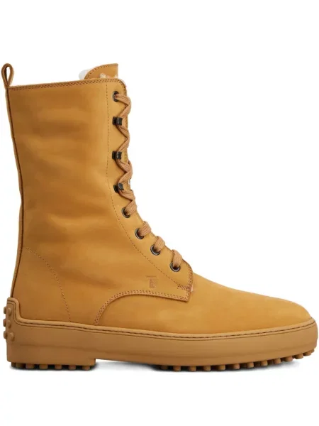 Botine Tod's cu șireturi din dantelă