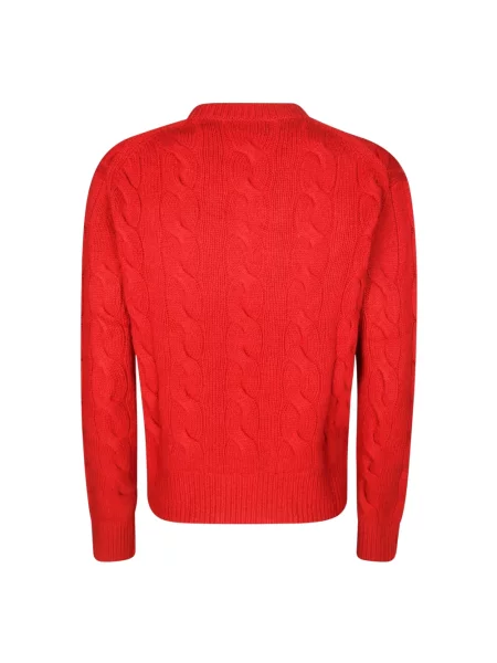 Sweter Ralph Lauren z kaszmiru czerwony