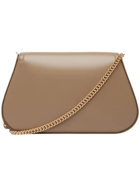 Geantă cu mânere cu lanț Calvin Klein kaki