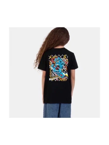 Tricou copii Santa Cruz negru