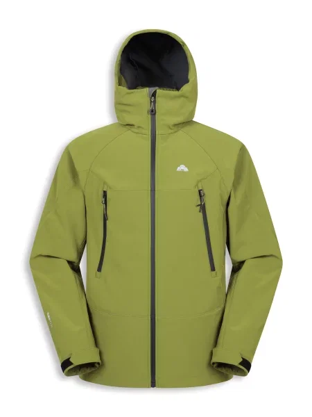 EMS Tallac kurtka z miękkiej tkaniny wodoodpornej Green zielona