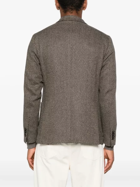 Sacou Tagliatore cu model herringbone