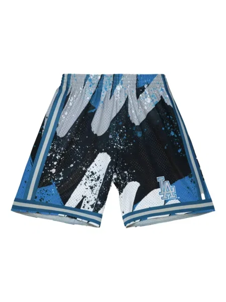 Pantaloni scurți Mitchell & Ness albastru