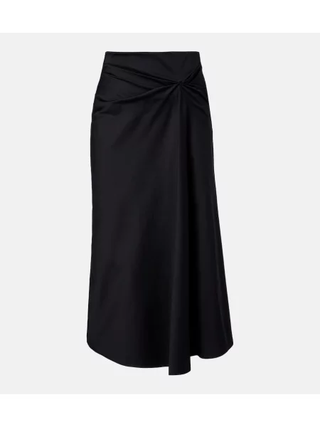 Fustă midi Max Mara negru