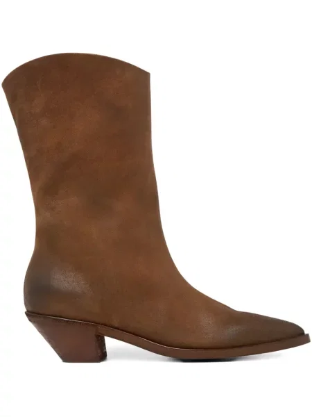 Botine Marsell din piele cowboy maro